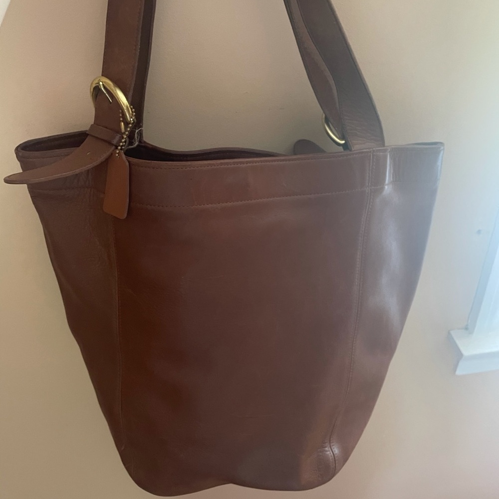 Coach Leather Tote